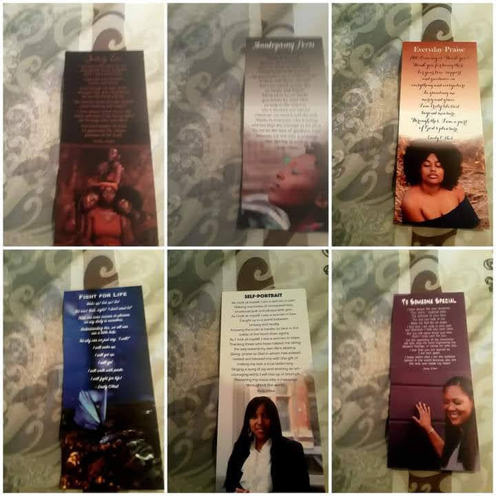Self Improvement Bookmarks (set of 15)